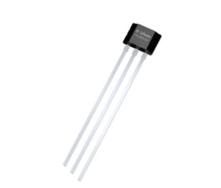 Infineon Through Hole Hall Effect Sensor, Open Drain Output, 32 V, Block Body, 32V [TLE49613LHALA1]; 244-0920