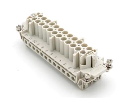 Molex Heavy Duty Power Connector Module, 16A, 93601 Series, 24 Contacts [936010297]; 244-3138