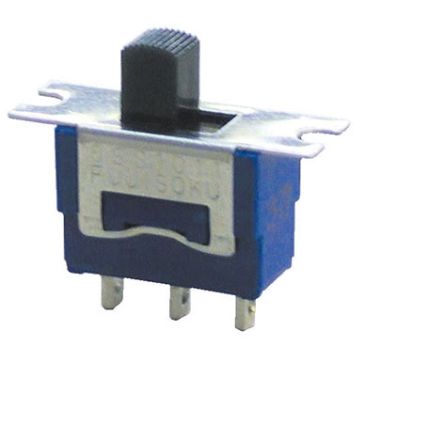 Nidec Components Surface Mount Slide Switch SPDT On-On 100 mA Slide [8SS1012-Z]; 244-3256