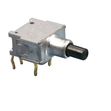 Nidec Components APE Series Miniature Push Button Switch, On-(On), PCB, SPDT, 60V ac/dc [APE1F-6M-10-Z]; 244-3267