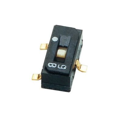 Nidec Components Surface Mount Slide Switch SPDT SP 100 mA Slide [CAS-120TB]; 244-3315