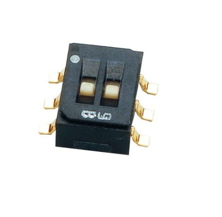 Nidec Components Surface Mount Slide Switch SPDT SP 100 mA Slide [CAS-D20TB]; 244-3330