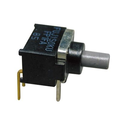 Nidec Components CFP2 Series Push Button Switch, On-(On), PCB, DPDT, 28V [CFP2-2RC4-AW]; 244-3362