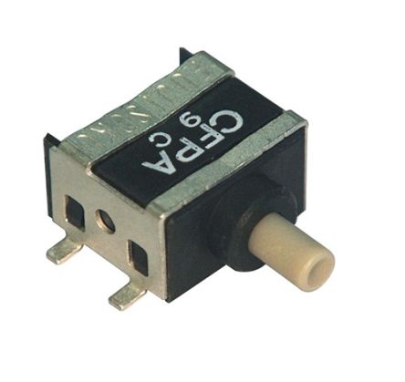 Nidec Components CFPA Series Push Button Switch, On-(On), PCB, SPDT, 28V [CFPA-1FB4-A2T]; 244-3365