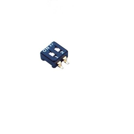 Nidec Components Through Hole Slide Switch DPST (On)-Off 100 mA Slide [CFS-0200TB]; 244-3379