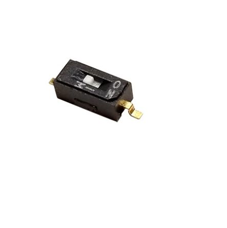 Nidec Components Surface Mount Slide Switch SPST 100 mA Slide [CHS-01TB]; 244-3434