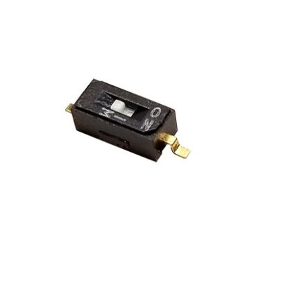 Nidec Components Surface Mount Slide Switch SPST 100 mA Slide [CHS-01TB1]; 244-3436