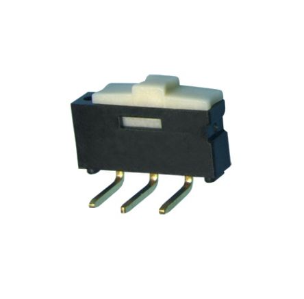 Nidec Components Through Hole Slide Switch SPDT SP 500 mA Slide [CL-SA-12C4-02]; 244-3498