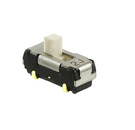 Nidec Components Surface Mount Slide Switch SPDT SP 200 mA Slide [CL-SB-12A-02T]; 244-3505