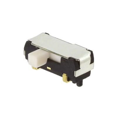 Nidec Components Surface Mount Slide Switch SPDT SP 200 mA Slide [CL-SB-12A-12T]; 244-3508