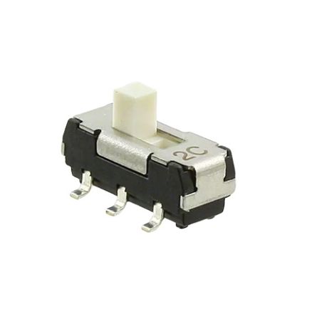 Nidec Components Surface Mount Slide Switch DPDT DP 200 mA Slide [CL-SB-22B-01T]; 244-3543