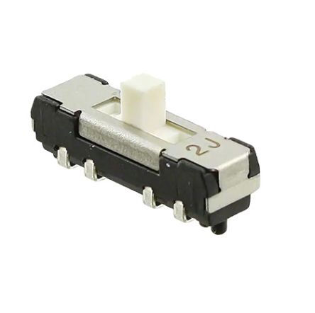 Nidec Components Surface Mount Slide Switch DP3T DP 200 mA Slide [CL-SB-23A-01T]; 244-3557