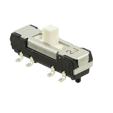 Nidec Components Surface Mount Slide Switch DP3T DP 200 mA Slide [CL-SB-23B-01T]; 244-3562