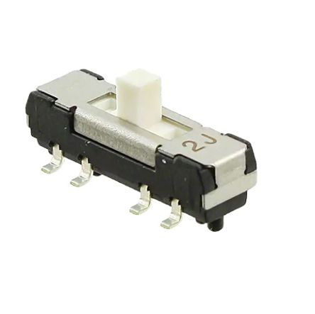 Nidec Components Surface Mount Slide Switch DP3T DP 200 mA Slide [CL-SB-23B-02T]; 244-3565