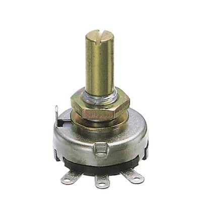 Nidec Components Rotary Potentiometer 1-Gang, CRV16-00-502 [CRV16-00-502]; 244-3603