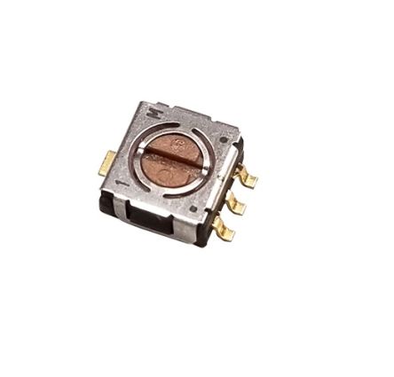 Nidec Components CS-32, 3 Position Rotary Selector Switch, 0.5 VA, Gull Wing [CS-4-13NTB]; 244-3609