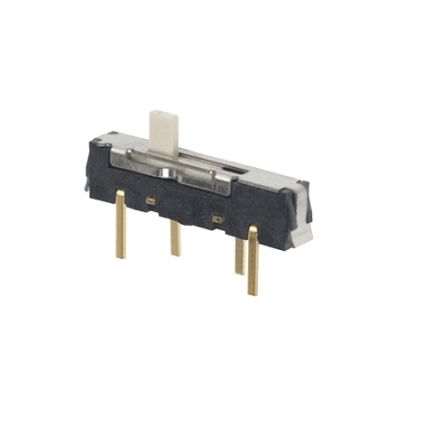 Nidec Components Through Hole Slide Switch SP 100 mA Slide [CSS-1300MC]; 244-3619