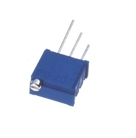 Through Hole Trimmer Potentiometer 0.5W Top Adjust Nidec Components [CT-94EW102]; 244-3644