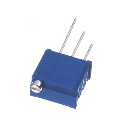 Through Hole Trimmer Potentiometer 0.5W Top Adjust Nidec Components [CT-94EW501]; 244-3658