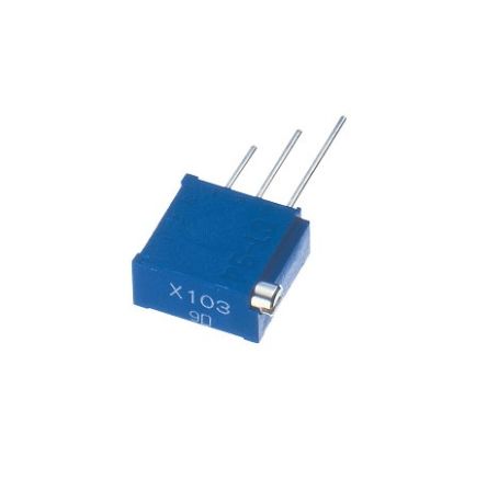 Through Hole Trimmer Potentiometer 0.5W Side Adjust Nidec Components [CT-94EX104]; 244-3665