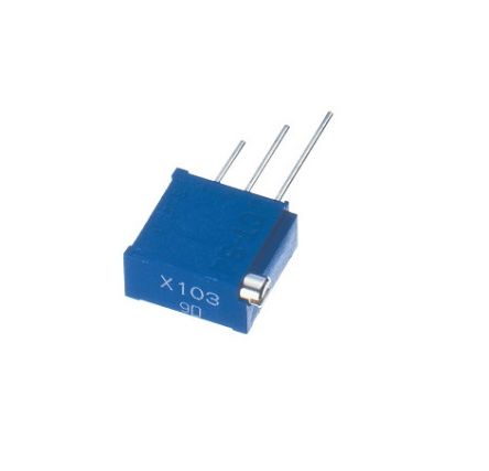 Through Hole Trimmer Potentiometer 0.5W Side Adjust Nidec Components [CT-94EX203]; 244-3669