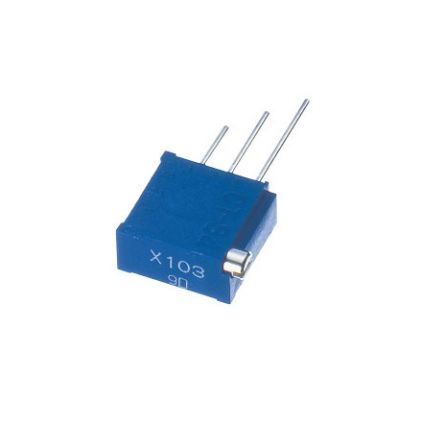 Through Hole Trimmer Potentiometer 0.5W Side Adjust Nidec Components [CT-94EX501]; 244-3670