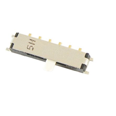 Nidec Components Surface Mount Slide Switch SP4T SP 300 mA Slide [CUS-14TB]; 244-3681