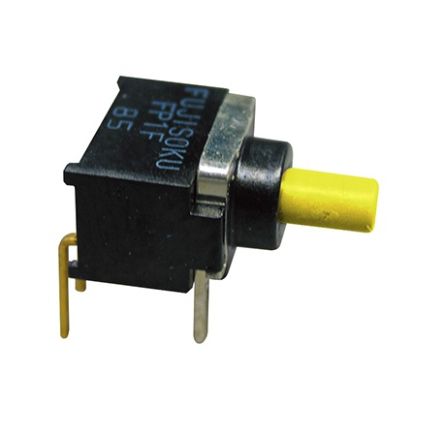 Nidec Components FP Series Push Button Switch, On-(On), PCB, DPDT, 28V dc [FP2F-5M-Z]; 244-3719