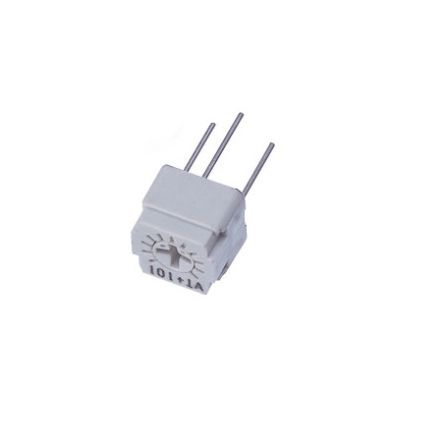 Through Hole Trimmer Potentiometer 0.5W Top Adjust Nidec Components [FT-63ETP201]; 244-3729