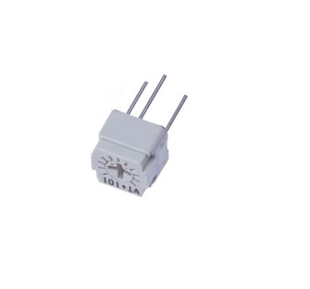 Through Hole Trimmer Potentiometer 0.5W Top Adjust Nidec Components [FT-63ETV102]; 244-3991