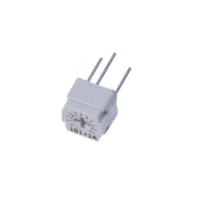 Through Hole Trimmer Potentiometer 0.5W Top Adjust Nidec Components [FT-63ETV104]; 244-3996