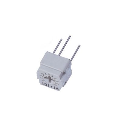 Through Hole Trimmer Potentiometer 0.5W Top Adjust Nidec Components [FT-63ETV201]; 244-3997