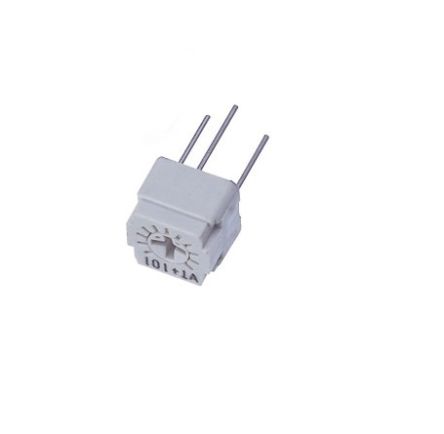 Through Hole Trimmer Potentiometer 0.5W Top Adjust Nidec Components [FT-63ETV502]; 244-4007