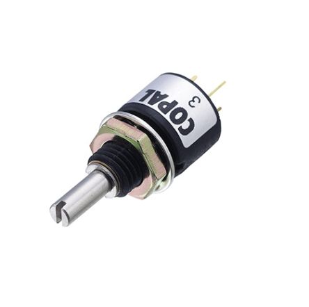 Nidec Components Rotary Potentiometer 1-Gang, JC10-000-202N [JC10-000-202N]; 244-4013
