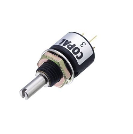 Nidec Components Rotary Potentiometer 1-Gang, JC10-000-502N [JC10-000-502N]; 244-4017
