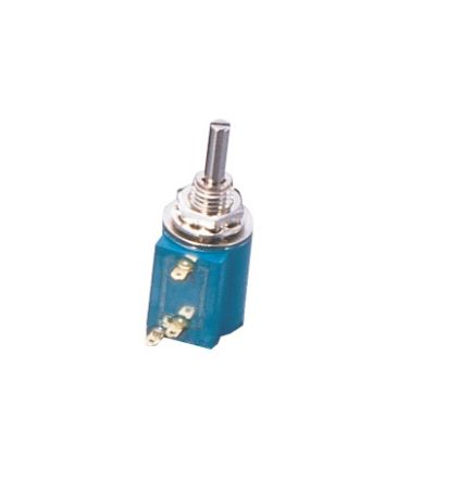 Nidec Components Rotary Wirewound Potentiometer 3-Turns 1-Gang, M-1303 5K [M-1303 5K]; 244-4027