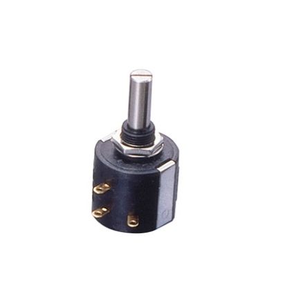 Nidec Components Rotary Wirewound Potentiometer 10-Turns 1-Gang, M-22E10 1K [M-22E10 1K]; 244-4035