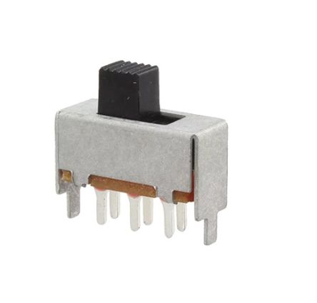 Nidec Components Through Hole Slide Switch DPDT (On)-(On) 10 mA Slide [MFS201N-9-Z]; 244-4082
