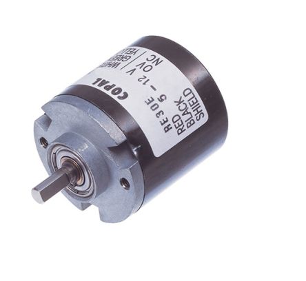 Nidec Components 5 → 12V 200 Pulse Optical Encoder with a 4 mm [RE30E-200-213-1]; 244-4098