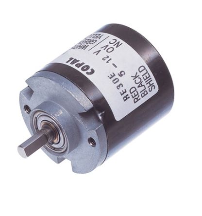 Nidec Components 5 → 12V 300 Pulse Optical Encoder with a 4 mm [RE30E-300-213-1]; 244-4099