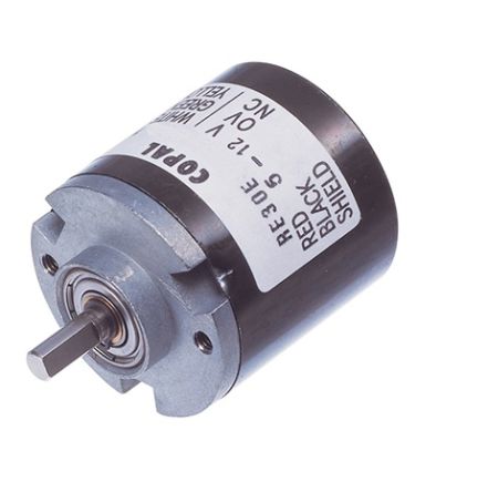 Nidec Components 5 → 12V 400 Pulse Optical Encoder with a 4 mm [RE30E-400-213-1]; 244-4104