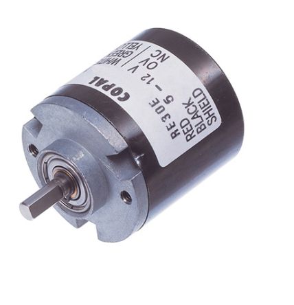 Nidec Components 5 → 12V 500 Pulse Optical Encoder with a 4 mm [RE30E-500-213-1]; 244-4105