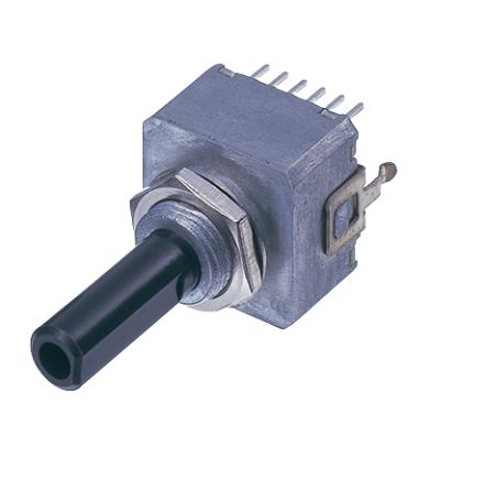 Nidec Components 5V dc 25 Pulse Optical Encoder with a 6 mm [REC16A25-201-C]; 244-4113