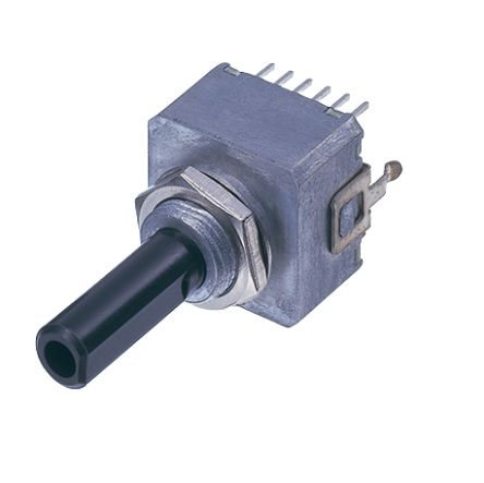 Nidec Components 5V dc 25 Pulse Optical Encoder with a 6 mm [REC16B25-201-C]; 244-4116