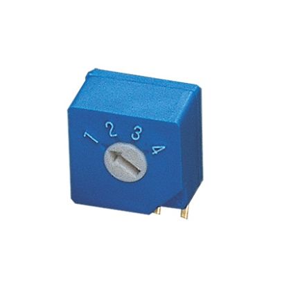 Nidec Components Rotary Coded DIP Switch [S-2051]; 244-4168