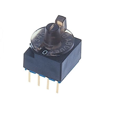 Nidec Components Rotary Coded DIP Switch [S-2210A]; 244-4175