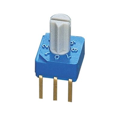 Nidec Components Rotary Coded DIP Switch [S-8111]; 244-4188