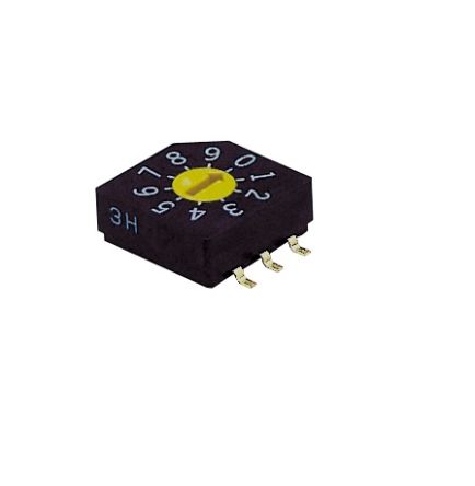 Nidec Components Rotary Coded DIP Switch [SD-2010TB]; 244-4264