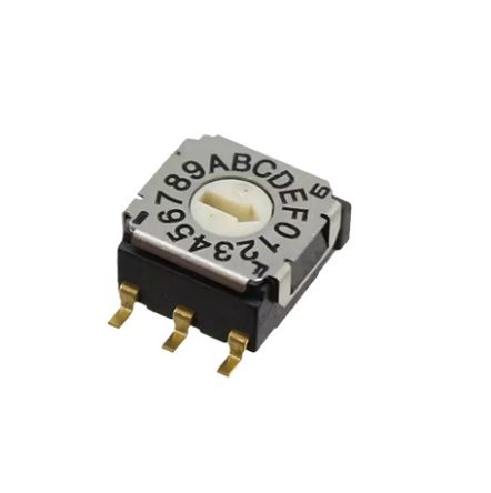 Nidec Components Rotary Coded DIP Switch [SH-7050TB]; 244-4289