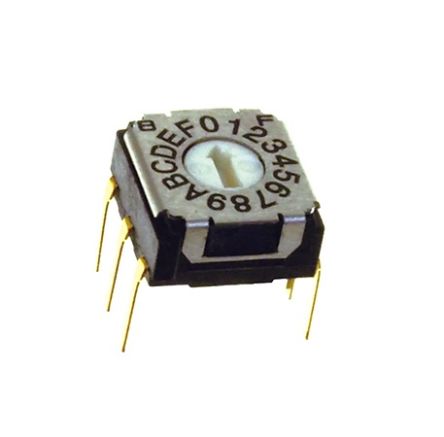 Nidec Components Rotary Coded DIP Switch [SH-7070MC]; 244-4292